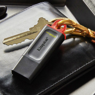 Kingston 金士顿 DTX/64G USB3.2 U盘 黑色 64GB USB-A