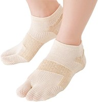 日本 轻薄牢固外翻拇指支撑袜(1双装)