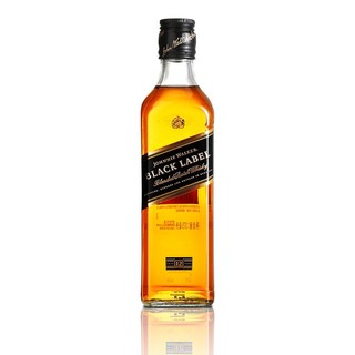 尊尼获加 12年 黑牌 调和 苏格兰威士忌 40%vol 375ml
