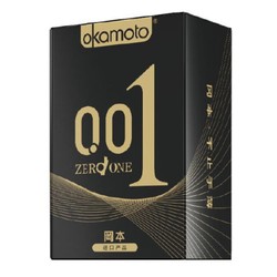 OKAMOTO 冈本 001黑金超薄组合10片（0.01超薄2片+随机8片）