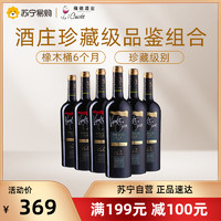 Viento Sur 彩风 智利进口红酒 酒庄珍藏级葡萄酒品鉴组合 750ml*6瓶 整箱装