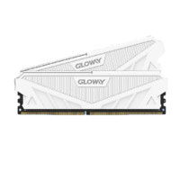 GLOWAY 光威 GW 光威 天策 DDR4 3200MHz 臺式機內存 馬甲條 皓月白 64GB 32GBx2