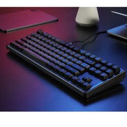 HEXGEARS 黑峡谷 i3 有线机械键盘 RGB 87键 丹霞快快轴