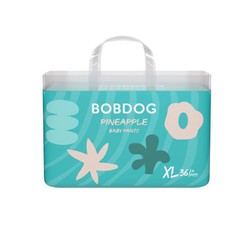 BoBDoG 巴布豆 新菠萝系列 婴儿拉拉裤 XL36片