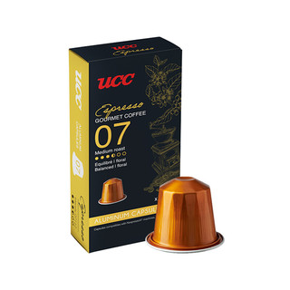 UCC 悠诗诗 Nespresso Original适配咖啡胶囊 07号 意式浓缩 10颗/盒