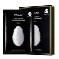 JMsolution 水光银白蚕丝面膜韩国进口水润细腻清爽拉丝JM面膜10片/盒