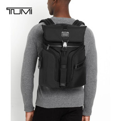 TUMI 途明 Alpha Bravo系列 男士双肩包 0232759NVY 蓝色 中号