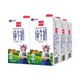 尼平河 波兰进口牛奶 全脂纯牛奶1L*12盒 整箱装