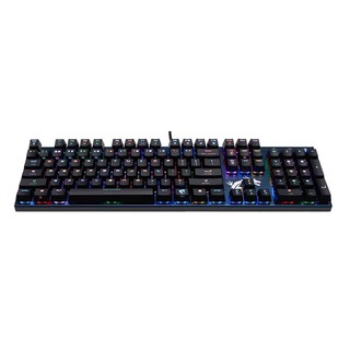 MSI 微星 GK50 104键 有线机械键盘 深海蓝 高特红轴 RGB
