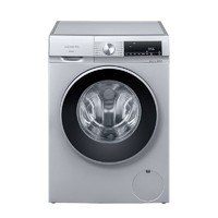 SIEMENS 西门子 悠享系列 滚筒洗衣机 10kg 银色