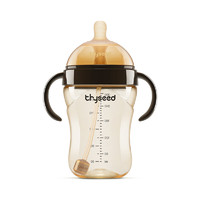 PLUS会员：thyseed 世喜 婴儿PPSU奶瓶 300ml 送手柄带吸管