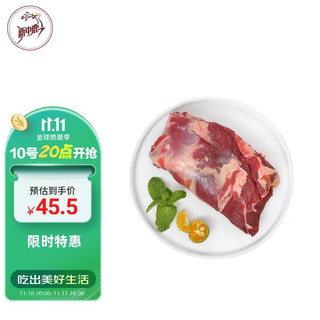 新中鹿 新西兰进口马鹿鹿腩肉 冷冻 450g/袋 红烧 炖汤 核酸已检测