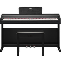 PLUS会员：YAMAHA 雅马哈 YDP145B 电钢琴 黑色+原装琴凳【官方标配】