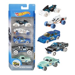 Hot Wheels 风火轮 经典小车系列 1806 火轮交通组合五辆装 款式随机