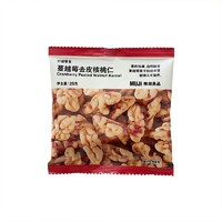 MUJI 無印良品 无印良品（MUJI） 无印良品 MUJI 口袋零食 蔓越莓去皮核桃仁 UFC58C1A 蔓越莓 25g