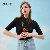 OCE 女士纯色打底衫 PWECT19859