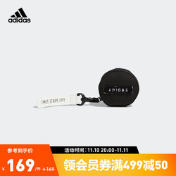 adidas 阿迪达斯 官方女子新款高尔夫运动小挂包圆包HG5629 黑色 NS