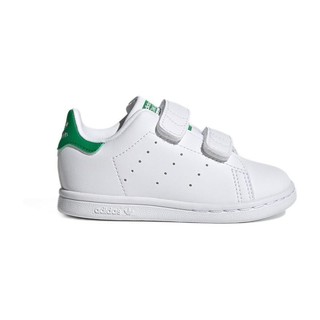 adidas ORIGINALS STAN SMITH CF I 男童休闲运动鞋 FX7532 白/绿 23码