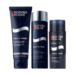 BIOTHERM 碧欧泉 男士蓝钻滋养紧肤护理套装（洁面125ml+紧肤露200ml+乳液50ml）