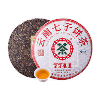 中茶 云南七子饼茶 7741 2022年 普洱生茶 357g