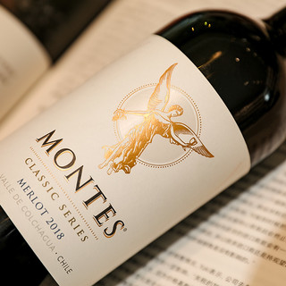 MONTES 蒙特斯 天使系列 赤霞珠干红葡萄酒 750ml*6瓶 整箱装