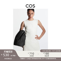 COS 女装 修身版型无袖直筒连衣裙2022新品1069477002