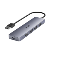 Lenovo 联想 异能者 USB-A拓展坞 五合一 0.2m 银色