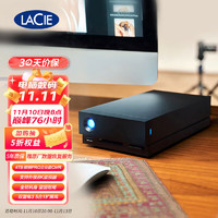 LACIE 莱斯 雷孜LaCie 4TB Type-C/雷电3/4 USB3.1 CF SD 企业级桌面移动硬盘 1big Dock 高速CMR传统垂直磁记录PMR