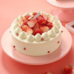 85度c踏雪寻莓生日蛋糕1份水果慕斯优惠代金券