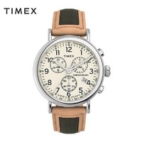 抖音超值购：TIMEX 天美时 空军怀表鼻祖 三眼全盘夜光RedWing联名表带 石英表