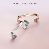 Daniel Wellington ELAN BRACELET系列 中性不锈钢简约开口手镯