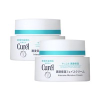 抖音超值购：Curél 珂润 CUREL珂润润浸保湿滋养面霜乳霜40G*2滋润敏感肌补水