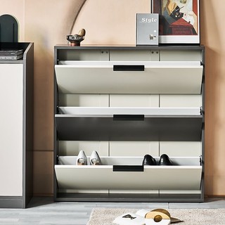 KUKa 顾家家居 现代简约鞋柜环保设计家用大容量收纳入门鞋柜XJ