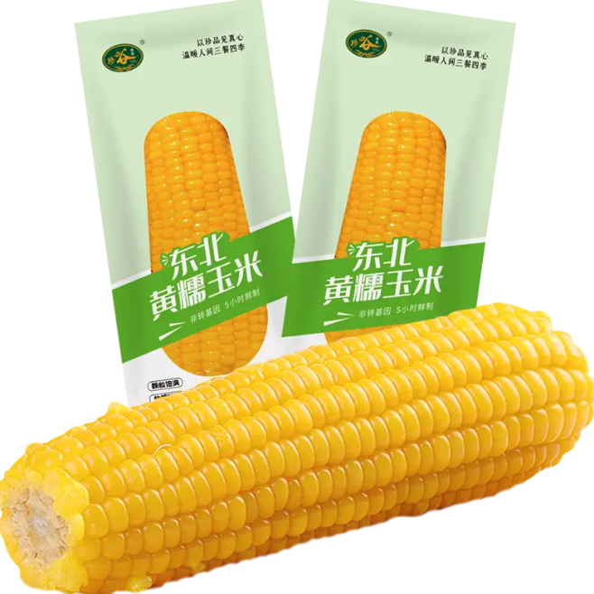 东北黄糯玉米8支×200g