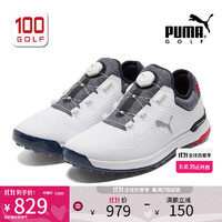 PUMA 彪马 高尔夫球鞋男全新PWRADAPT无钉高尔夫运动鞋男士新品-已新建 37604303 42.5