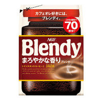 AGF 醇和浓香混合 速溶黑咖啡 160g