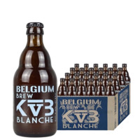 PLUS会员：Keizerrijk 布雷帝国 精酿白啤酒 小麦啤酒 330ml*24瓶