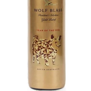 WOLF BLASS 纷赋 金牌 朗霍恩河赤霞珠干型红葡萄酒 6瓶*750ml套装 猪年生肖礼盒