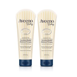 Aveeno 艾惟诺 艾维诺婴儿燕麦保湿面霜身体乳227g*2润肤霜*2