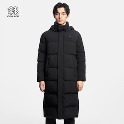 KOLON SPORT 可隆 男士长款鹅绒羽绒服 LHDJ1WN019