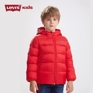 Levi's 李维斯 LV942186 男童羽绒服外套 超级红 120cm