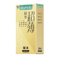 OKAMOTO 冈本 金装超薄安全套 19片装