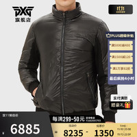 PXG 高尔夫服装 男士羽绒服 golf户外运动休闲上衣 冬季保暖时尚 新款 黑色 L