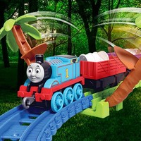 THOMAS & FRIENDS 小火车儿童玩具男孩生日礼物火车模型轨道火车玩具-丛林油桶运输套装GLL14