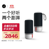 小鸟音响 ZIPP Mini 2 蓝牙音箱ZIPP Mini 2代 黑色2台立体声组合