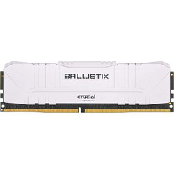 Crucial 英睿达 美光 台式机内存条DDR4 Ballistix铂胜系列游戏神条  「D4 3200频」游戏条 白色 8Gx2