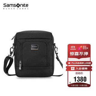 Samsonite 新秀丽 旅行包男士单肩包斜挎包休闲男包高端商务HO0*09010黑色