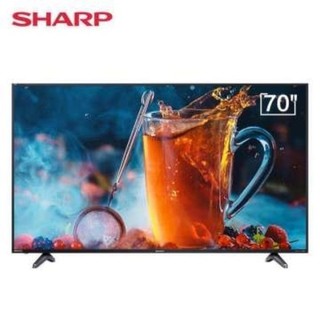 SHARP 夏普 70A5RD 70英寸日本原装面板4K超清网络智能平板电视机