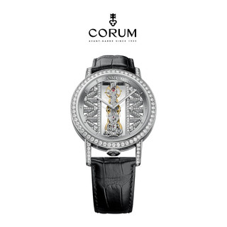 CORUM 昆仑 Golden Bridge 金桥系列 43毫米手动上链腕表 B113/03043