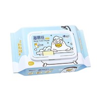 心相印 小刘鸭湿厕纸40片10包私处护理经期可用清洁抑菌卫生湿纸巾